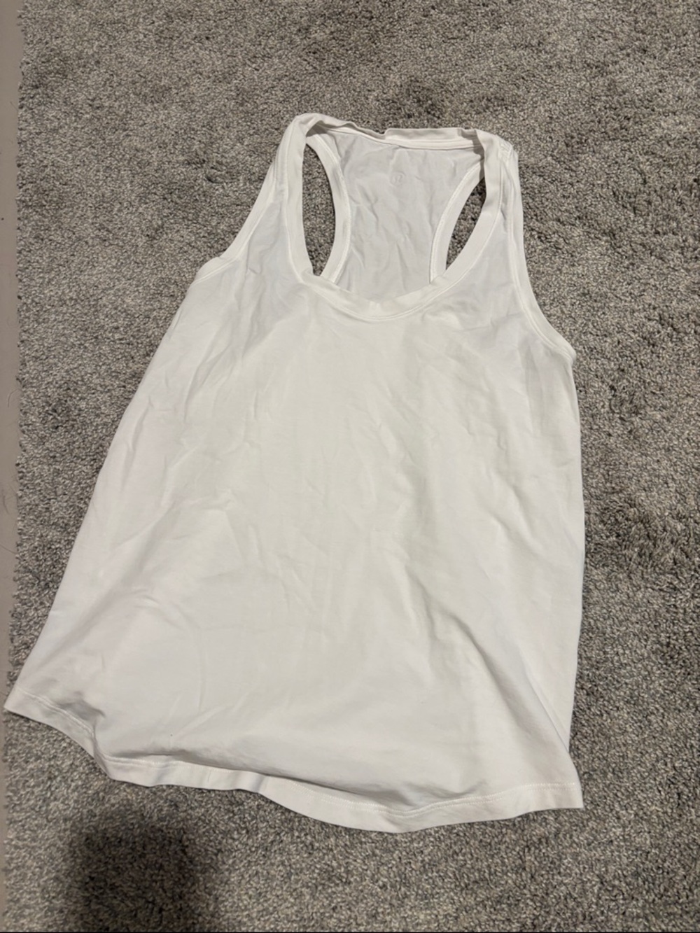 lululemon athletica White Racerback Tank